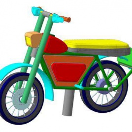 Игровой модуль "Мотоцикл"